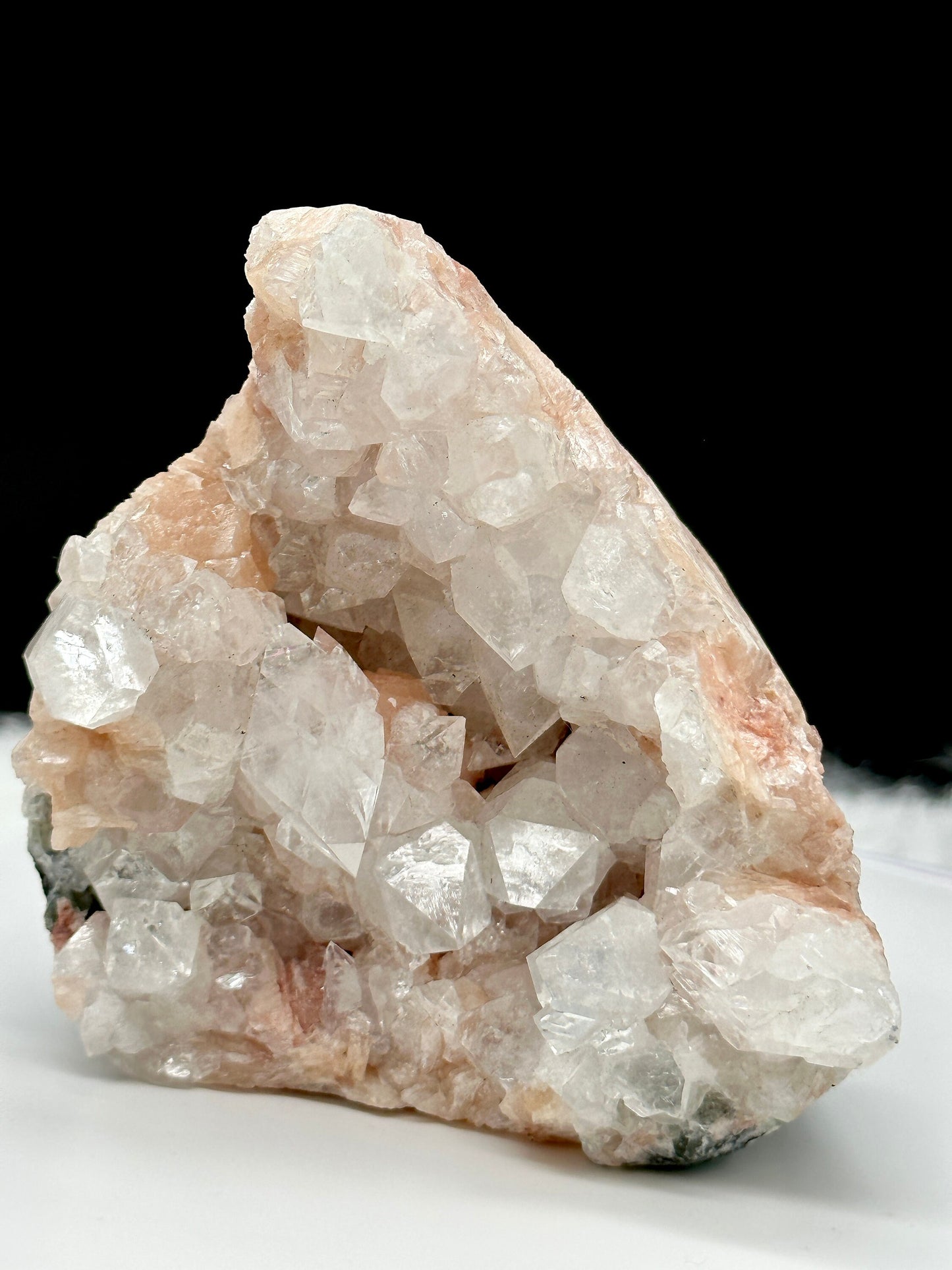 Pink Apophyllite Crystal Specimen