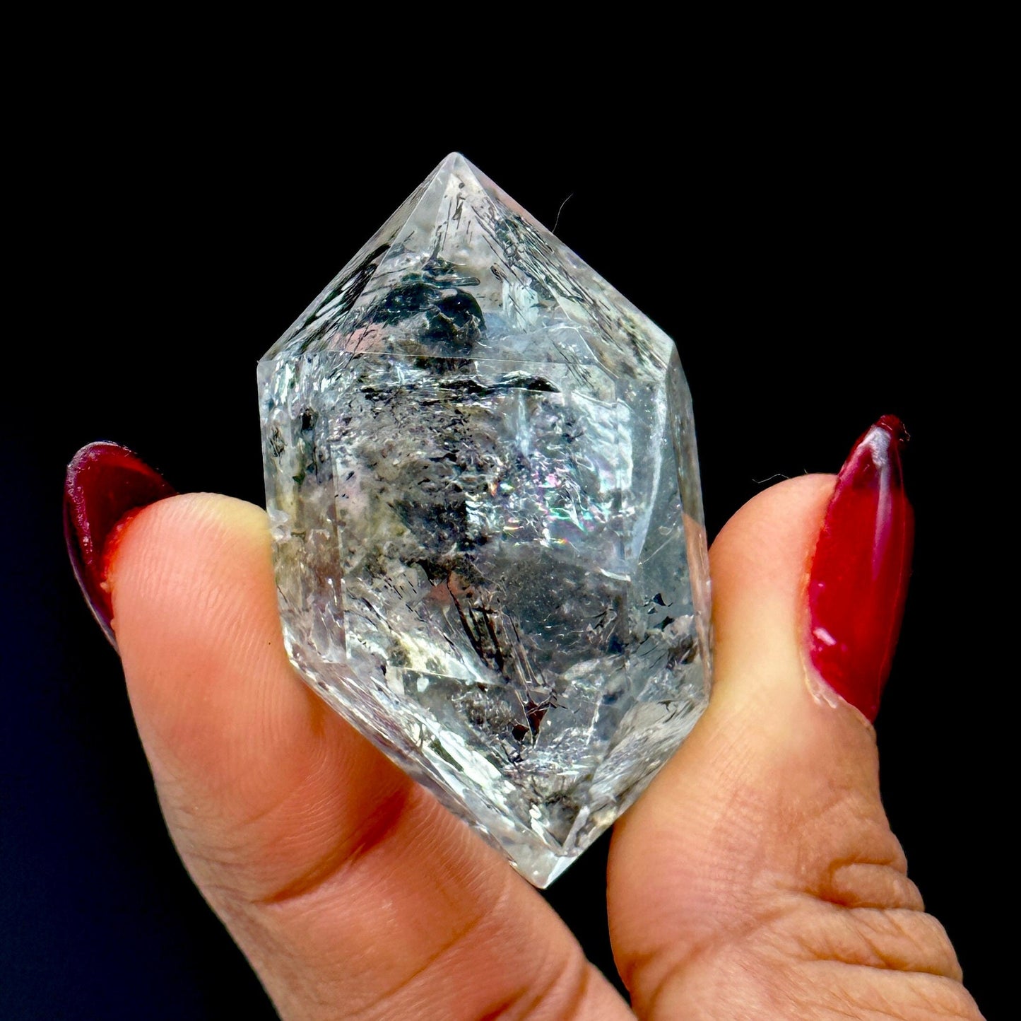 Beautiful Herkimer Diamond Quartz Crystal, 27 grams