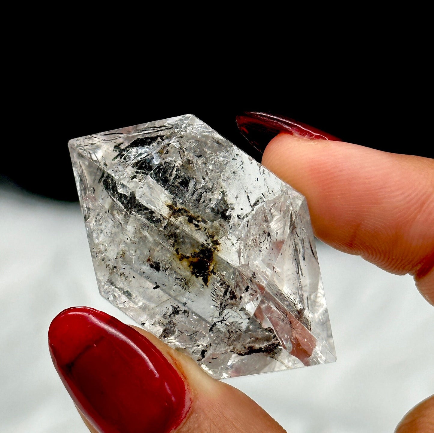 Beautiful Herkimer Diamond Quartz Crystal, 27 grams