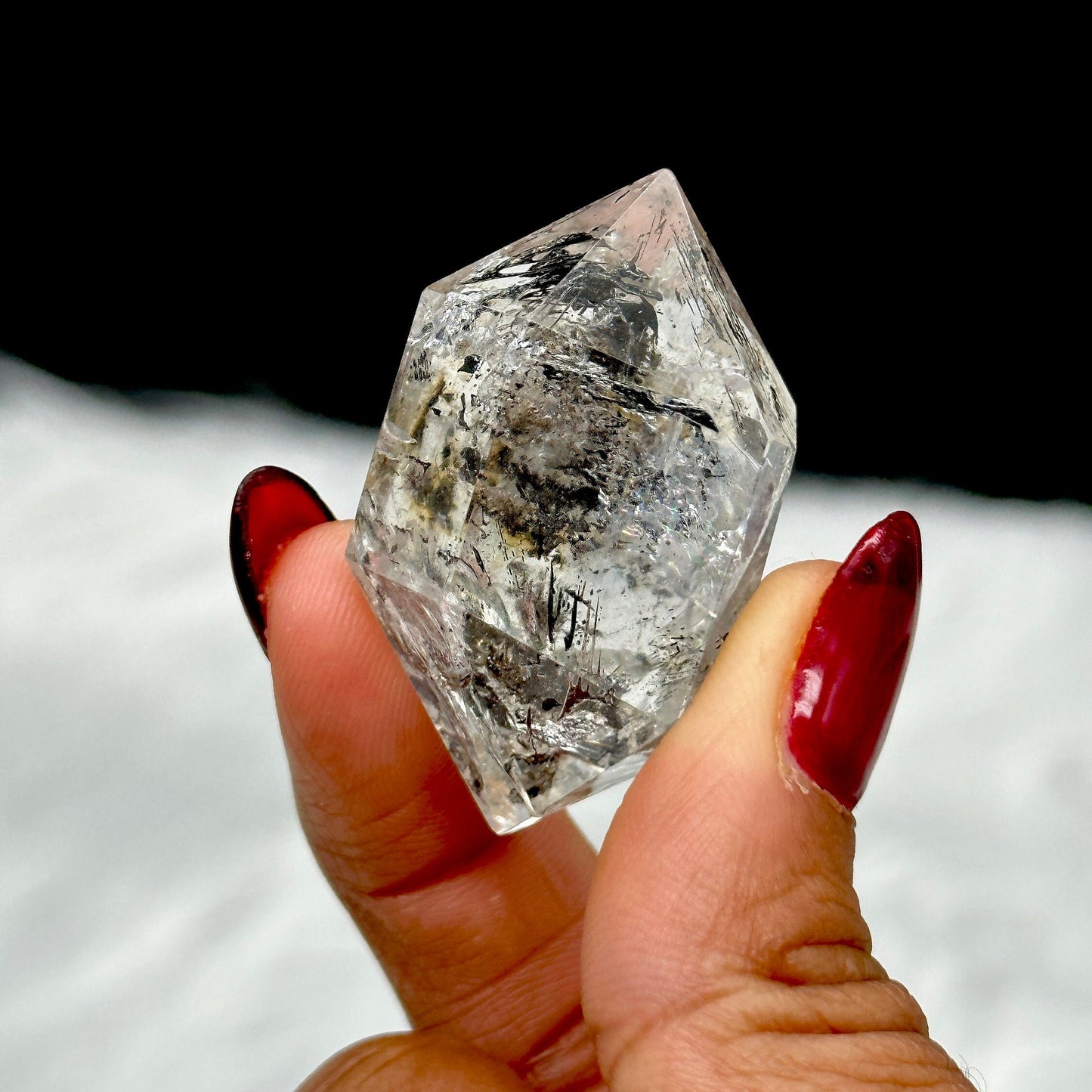 Beautiful Herkimer Diamond Quartz Crystal, 27 grams