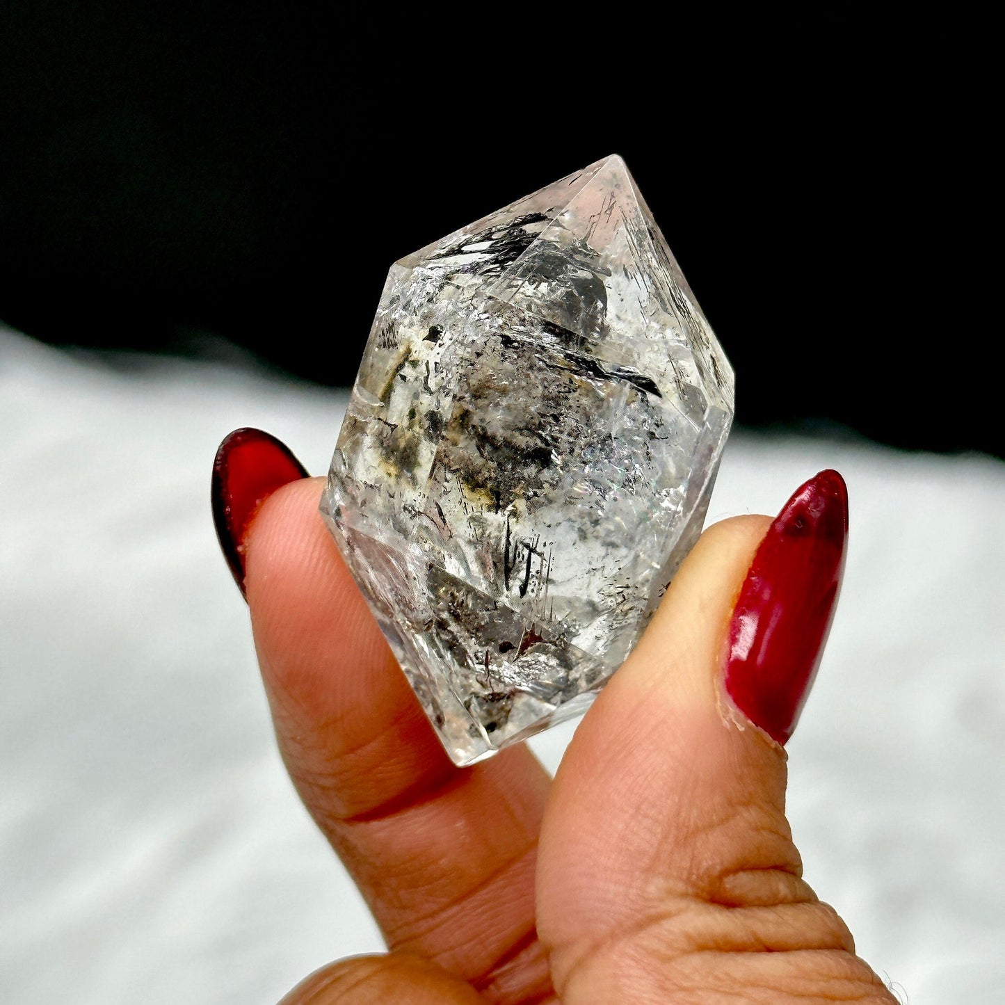 Beautiful Herkimer Diamond Quartz Crystal, 27 grams