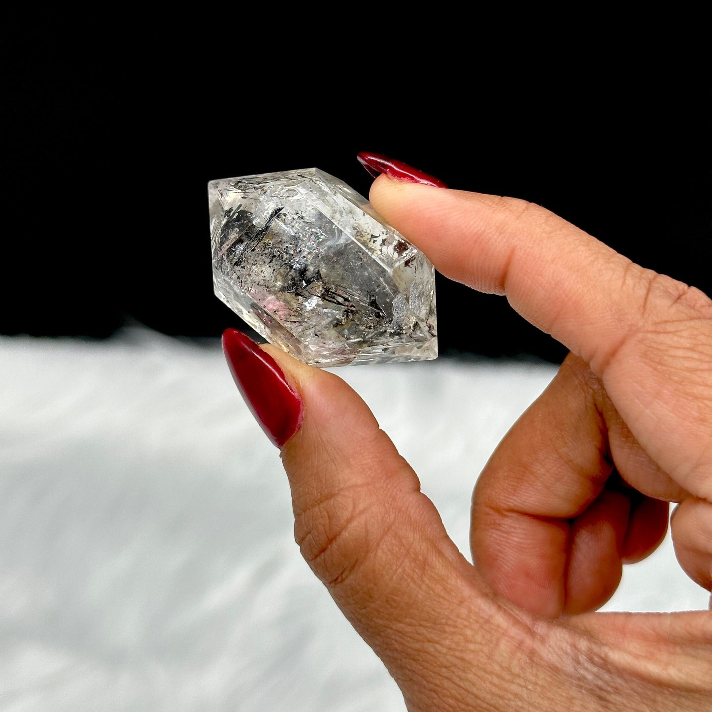 Beautiful Herkimer Diamond Quartz Crystal, 27 grams