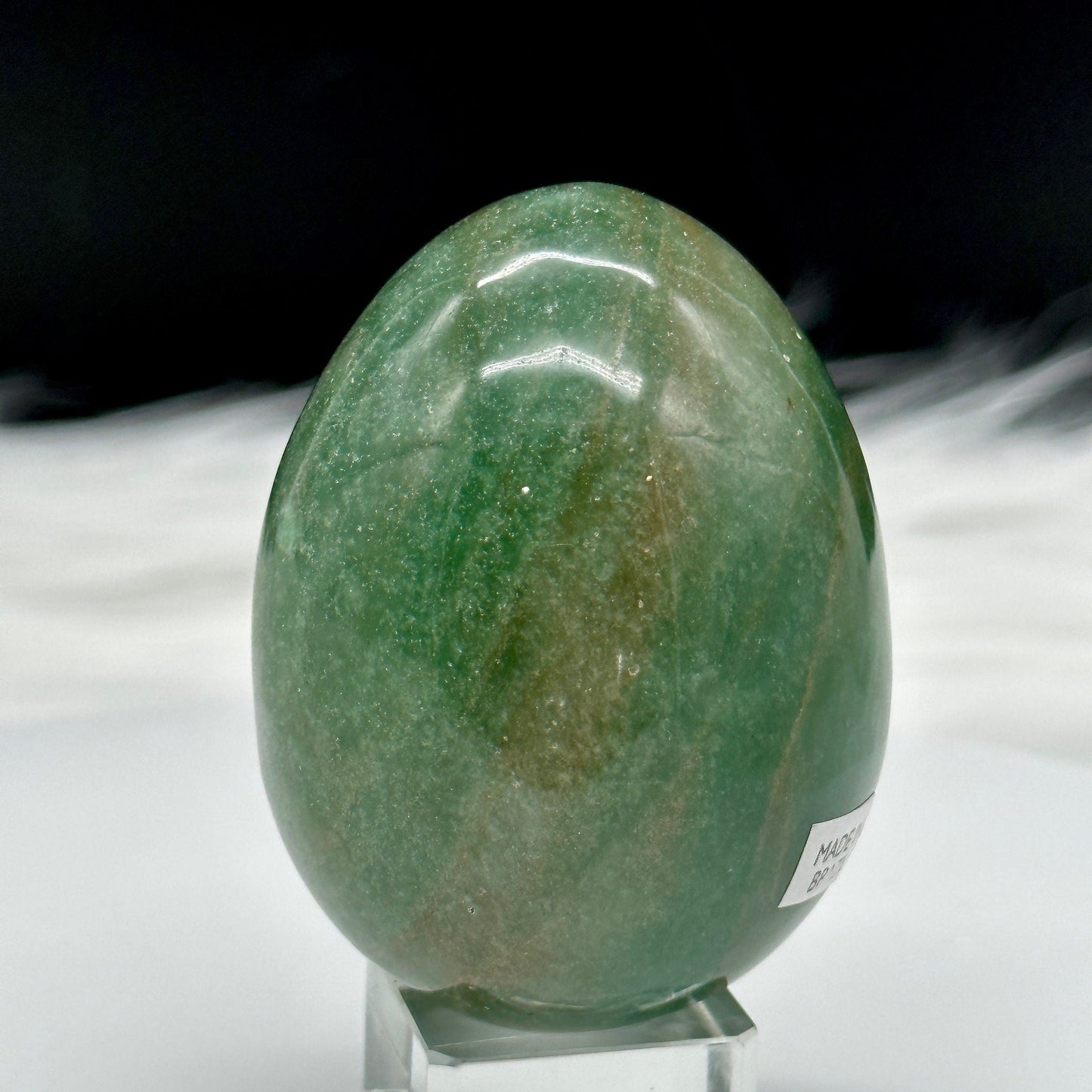 Shiny beautiful Green Aventurine Egg, Aventurine quartz yoni eggs