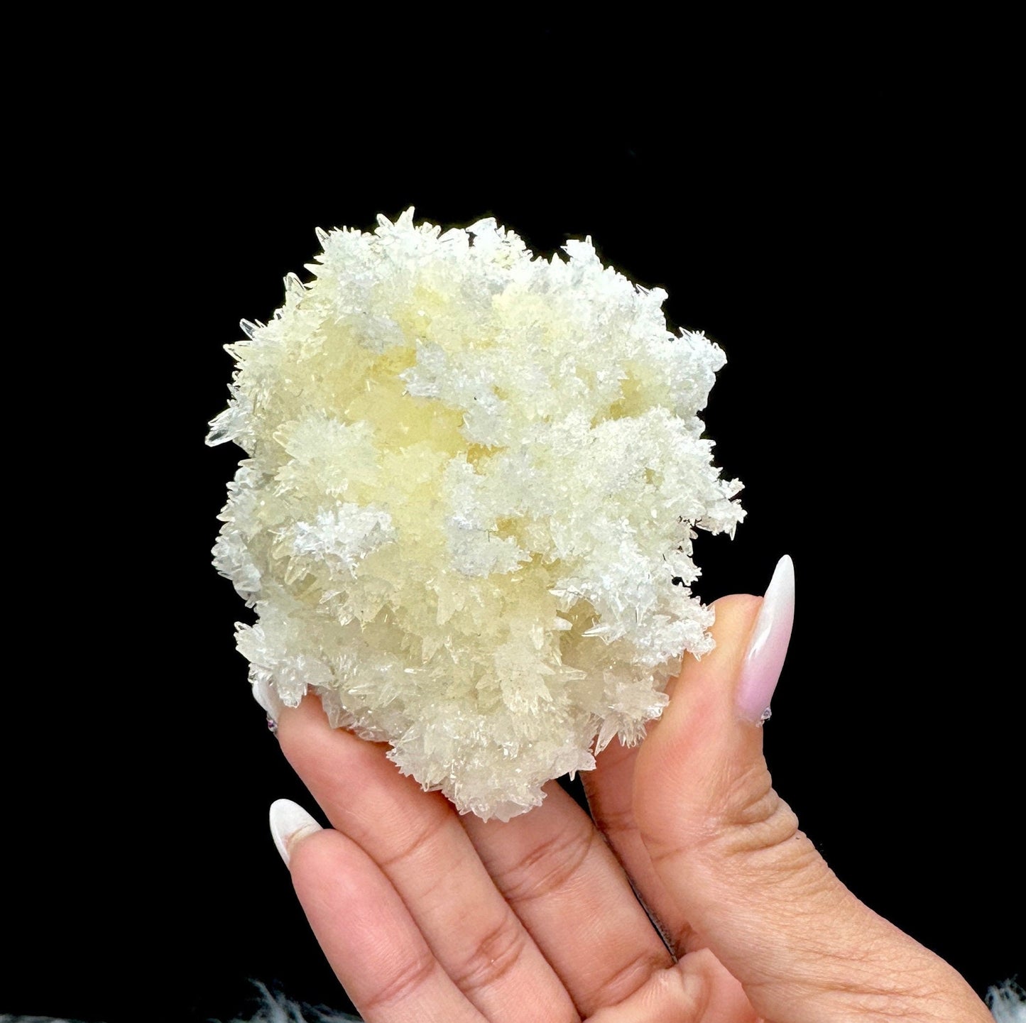 Creedite cluster raw high quality crystal healing stones, crystal specimen