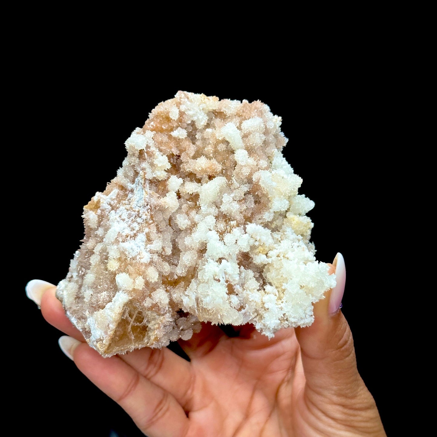 Sparkly Raw Creedite Specimen, Creedite Cluster