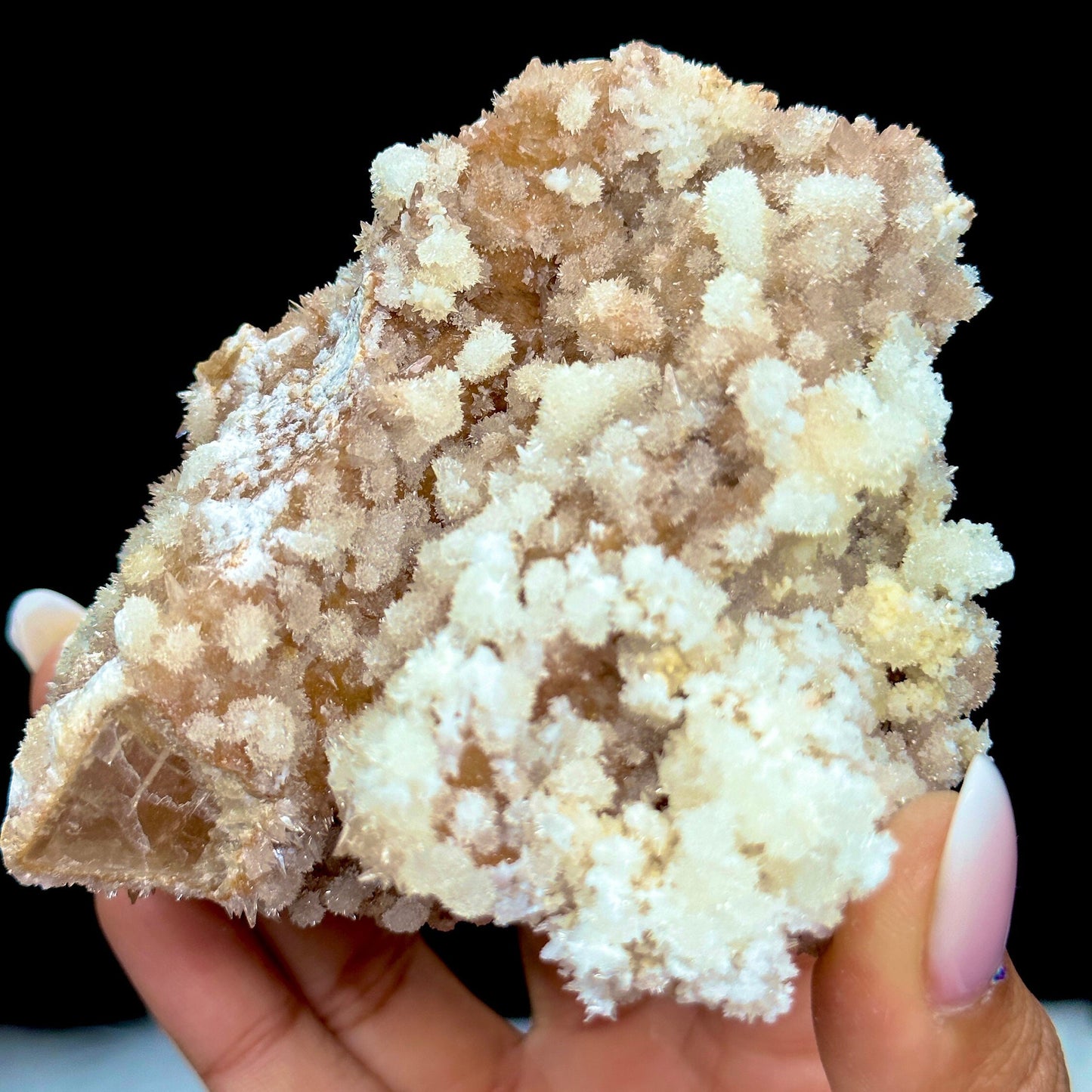 Sparkly Raw Creedite Specimen, Creedite Cluster