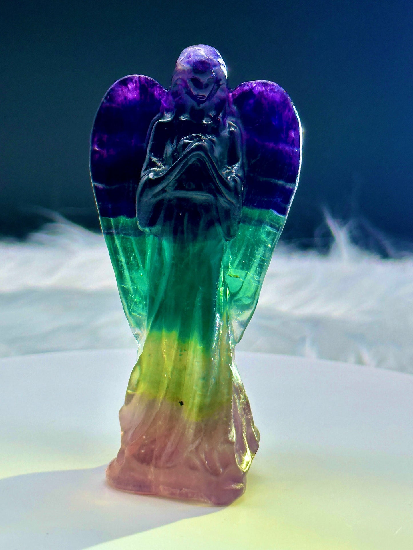 Beautiful Fluorite Crystal Angel