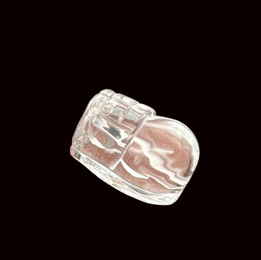 Clear Quartz Pixiu Carving | Healing Crystal Sculpture for Spiritual Home Decor and Gifts - 1 inches