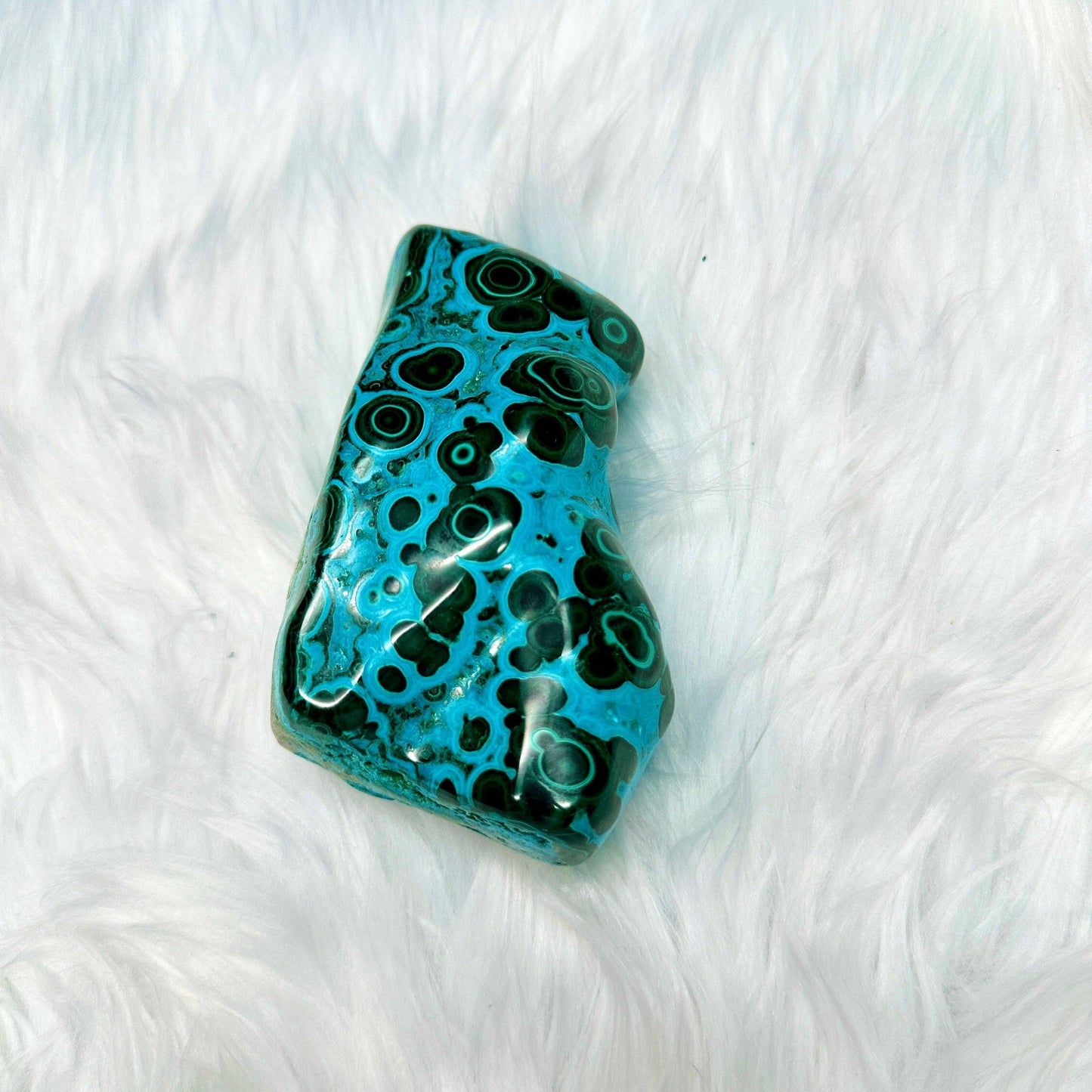 Large Beautiful Malachite Chrysocolla Freeform, 600 grams