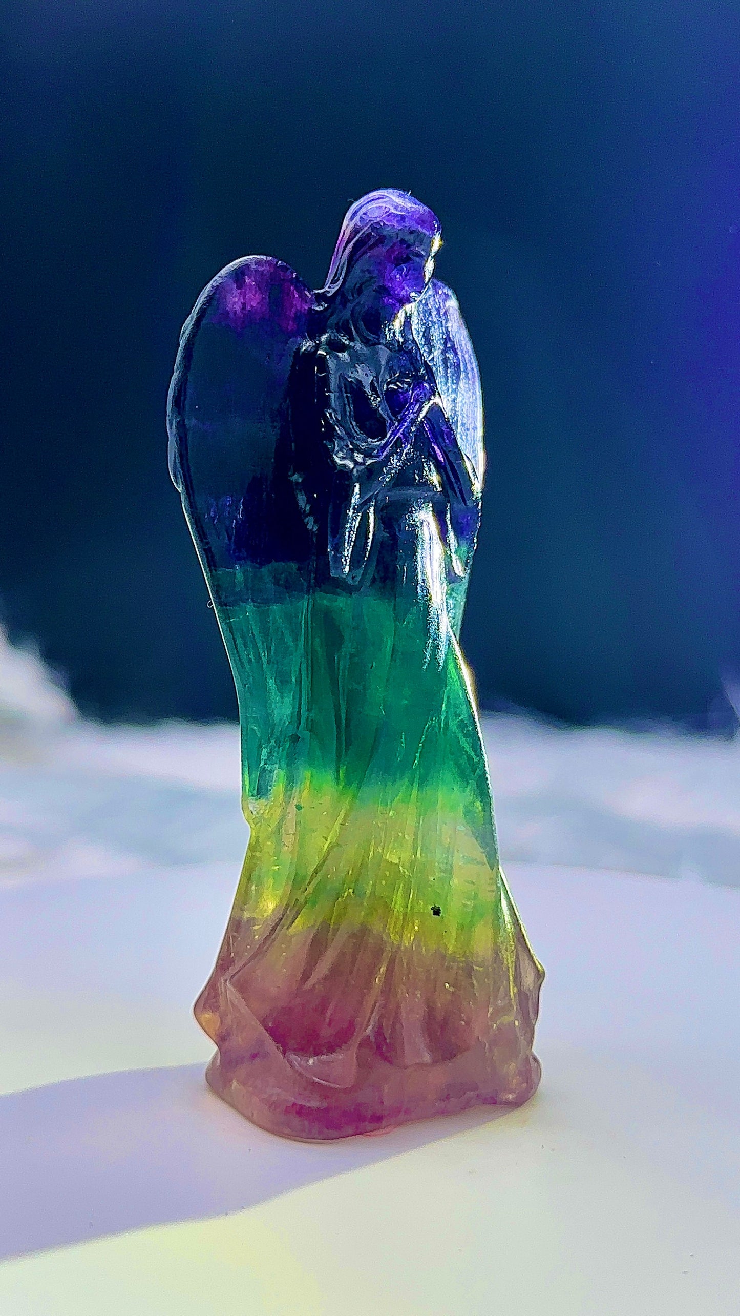 Beautiful Fluorite Crystal Angel