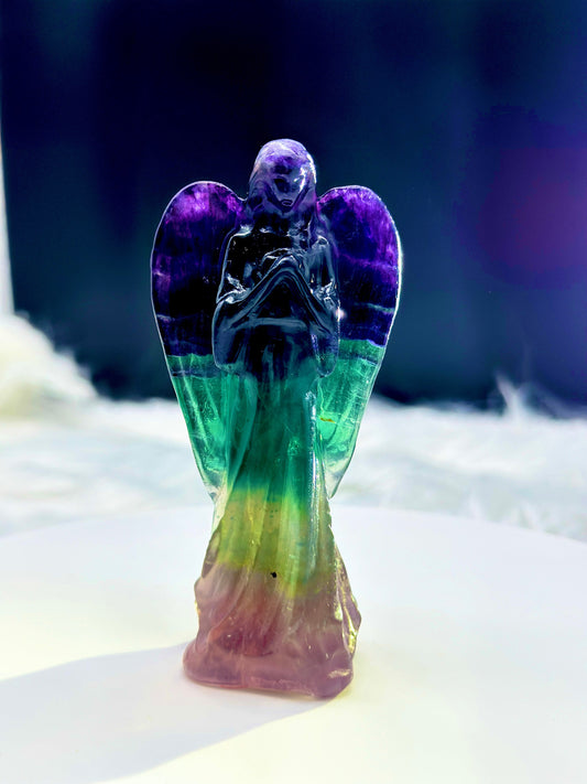 Beautiful Fluorite Crystal Angel