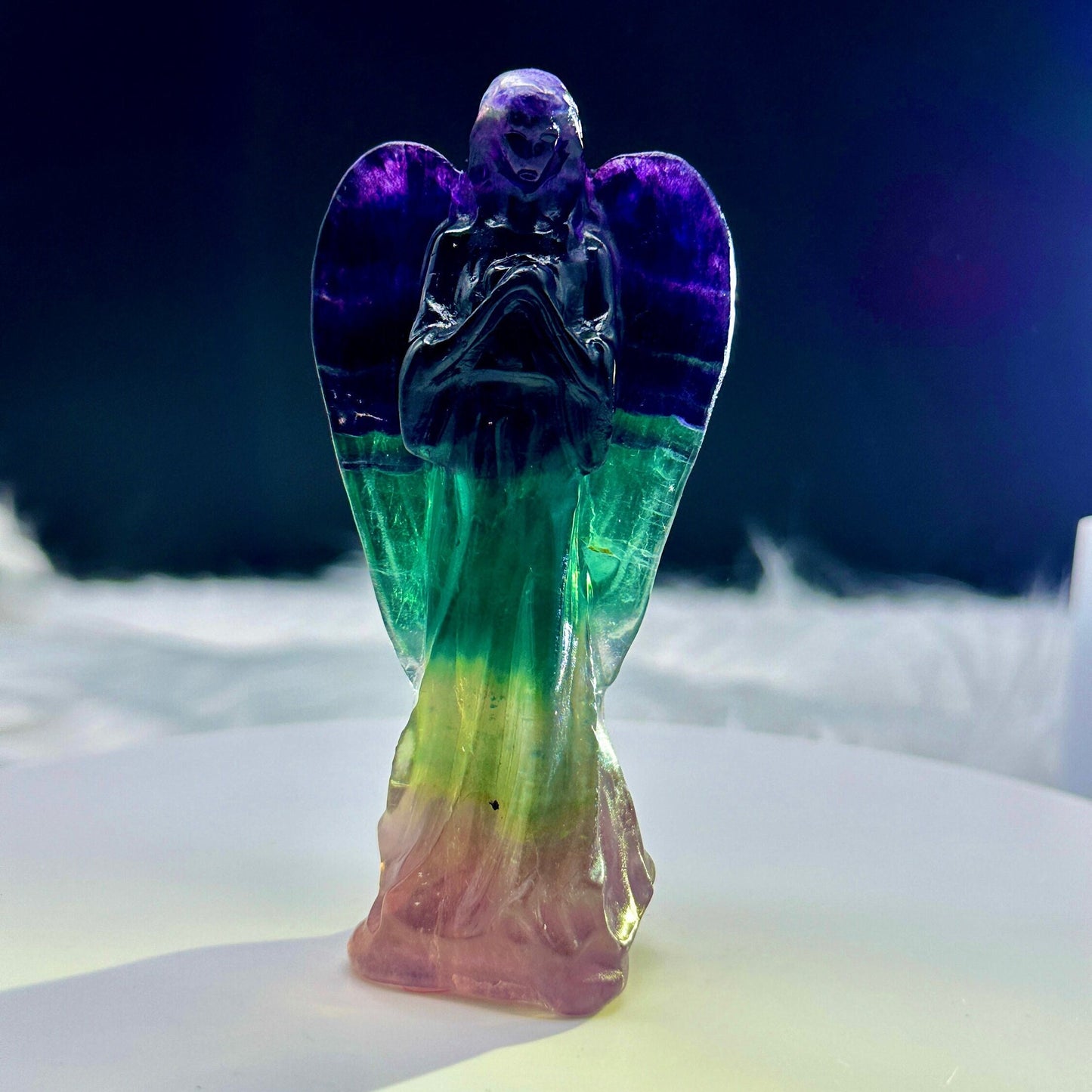 Beautiful Fluorite Crystal Angel