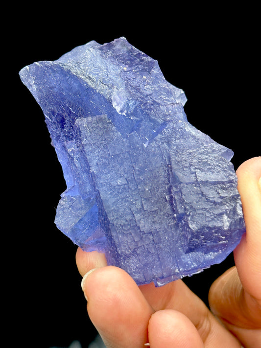 Rare Blue Fluorite Crystal Specimen, 112 grams