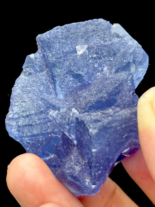 Rare Blue Fluorite Crystal Specimen, mineral specimen - 97 grams