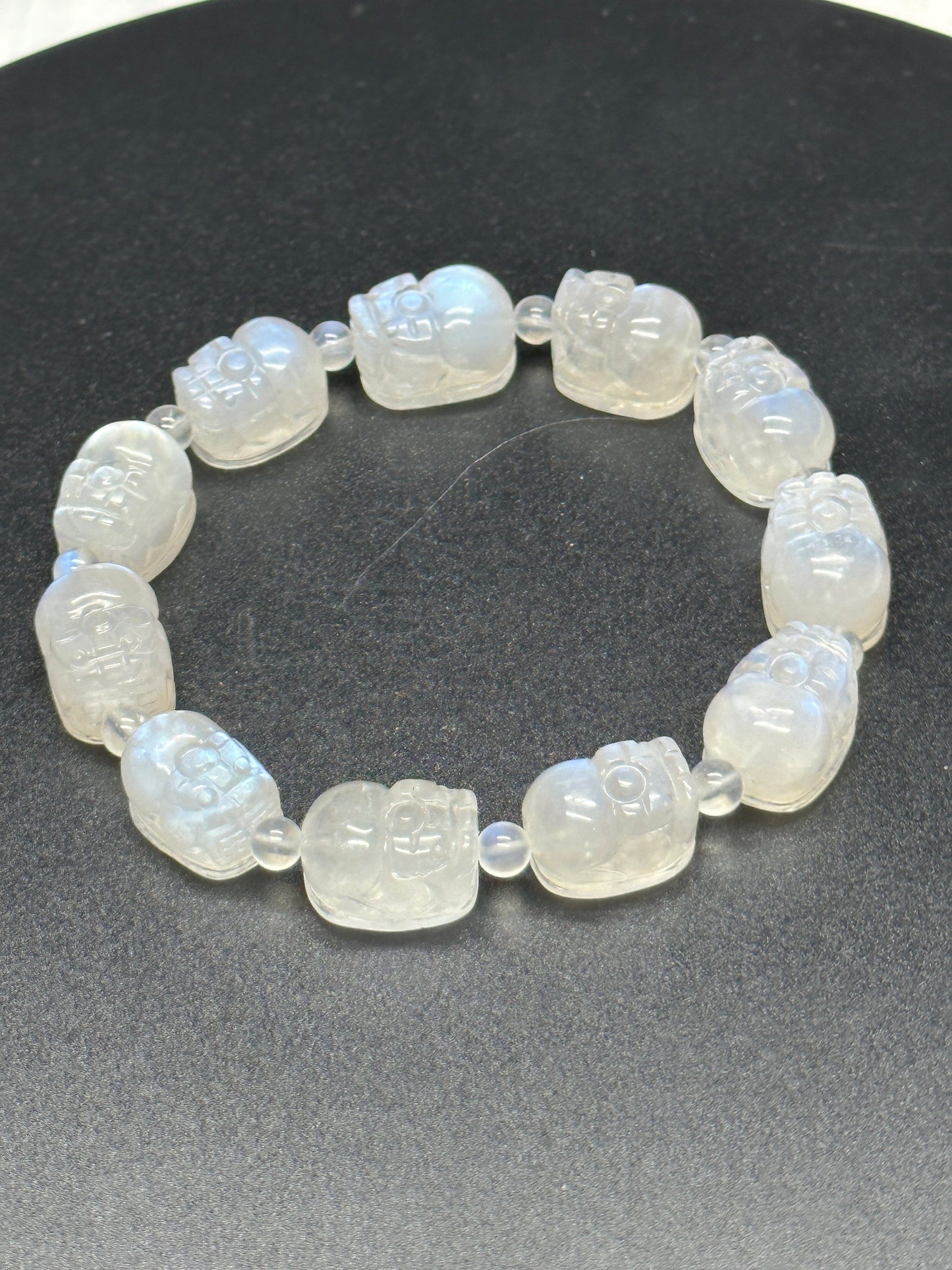 Premium Quality Blue Moonstone Pixiu Bracelet