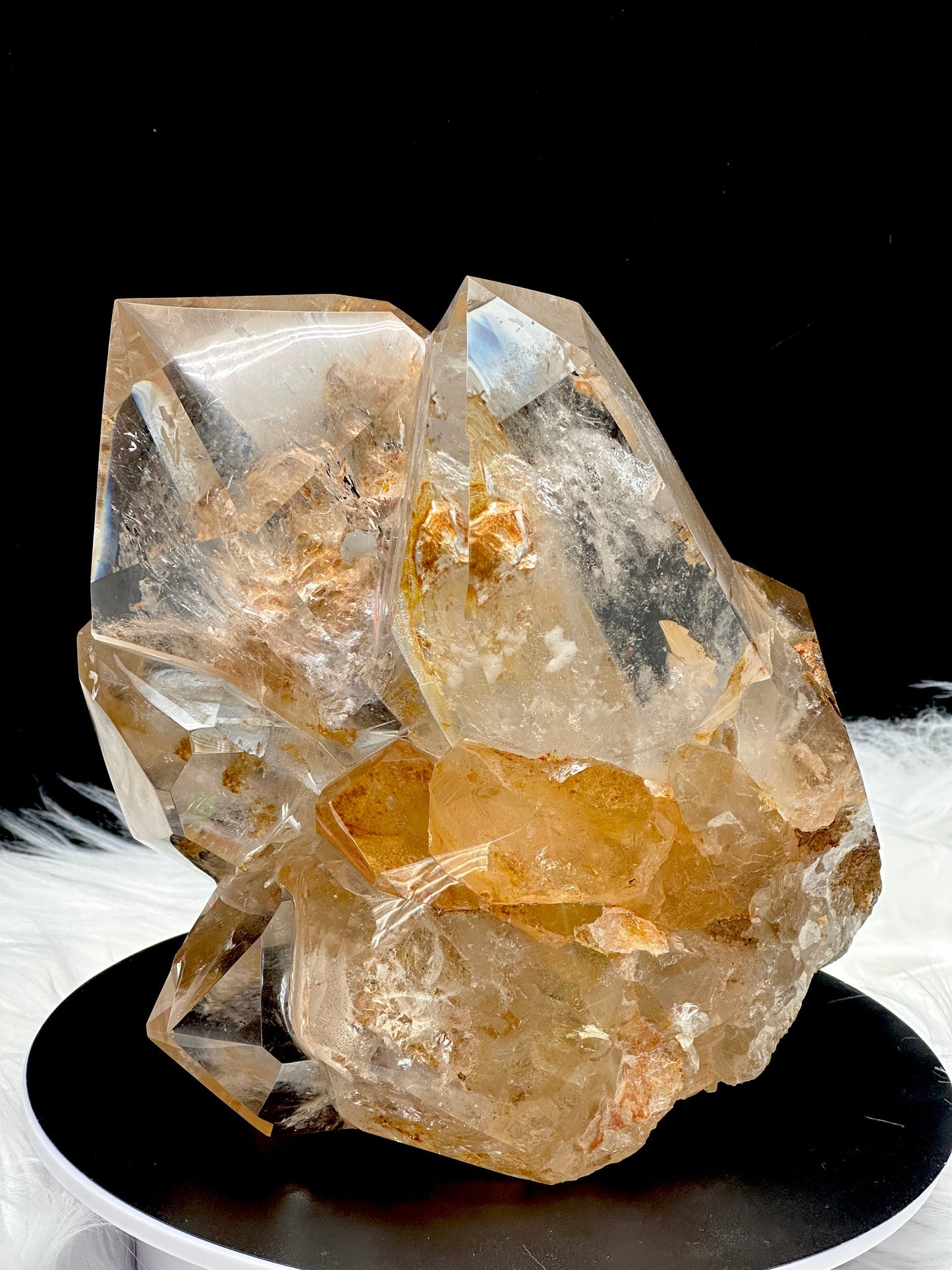 Large High Quality Golden Healer Quartz Crystal FreeForm