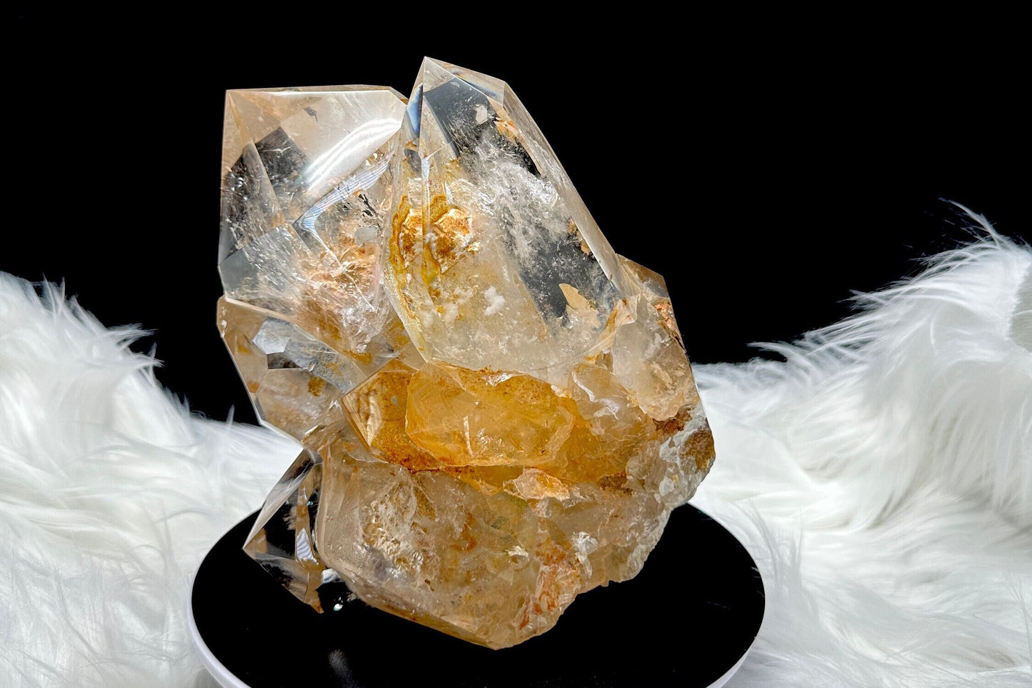 Large High Quality Golden Healer Quartz Crystal FreeForm