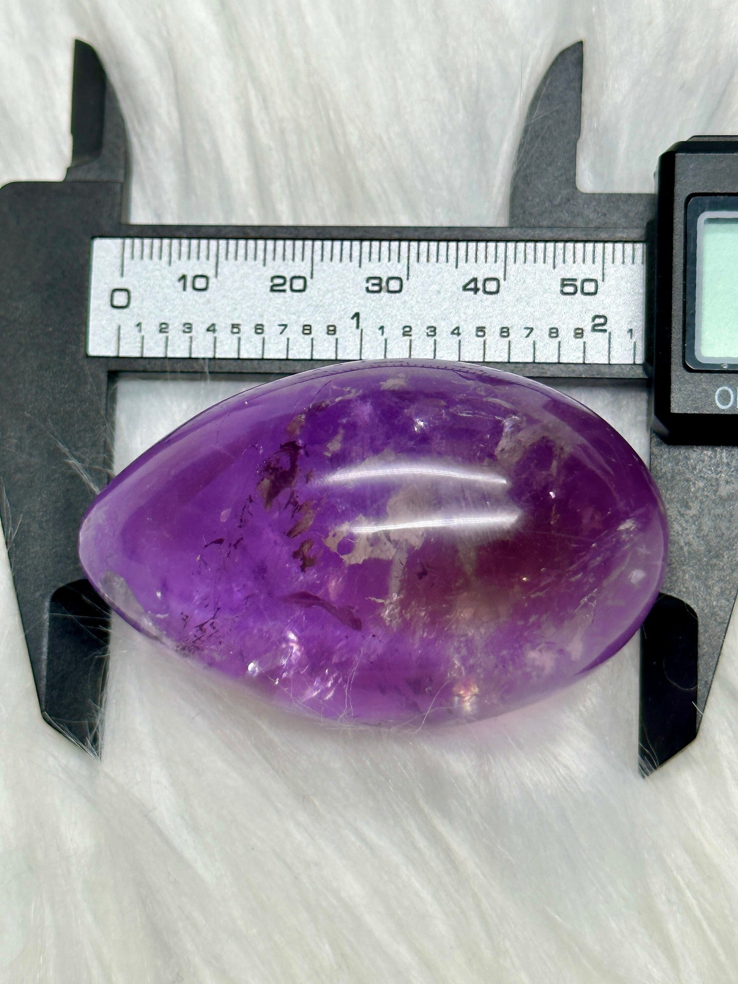 Super High Quality Amethyst Egg with Rainbows