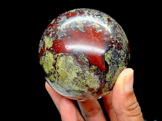 Dragon Bloodstone Crystal Sphere - 84mm