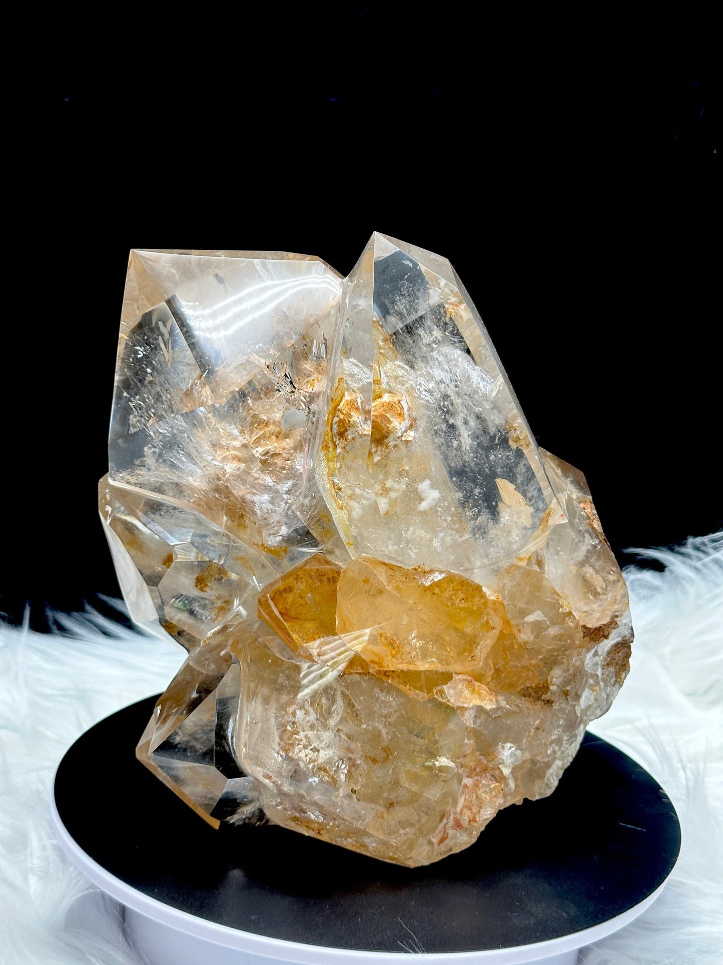 Large High Quality Golden Healer Quartz Crystal FreeForm