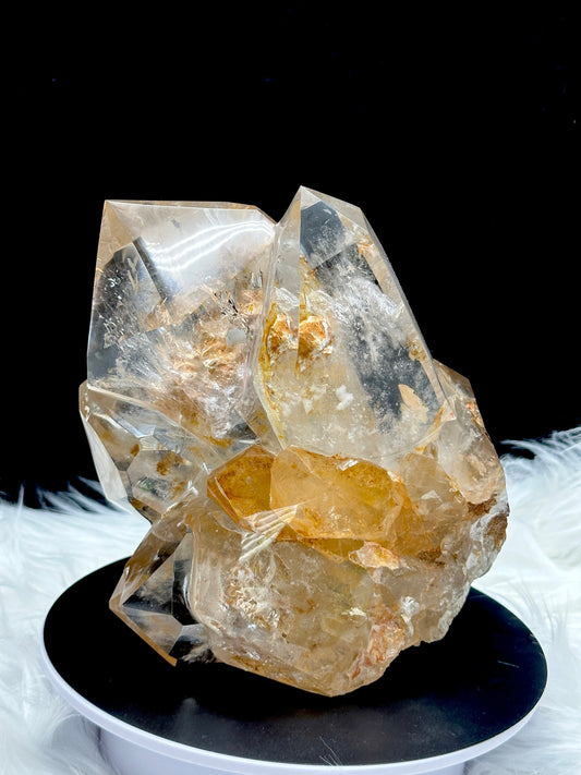 Large High Quality Golden Healer Quartz Crystal FreeForm