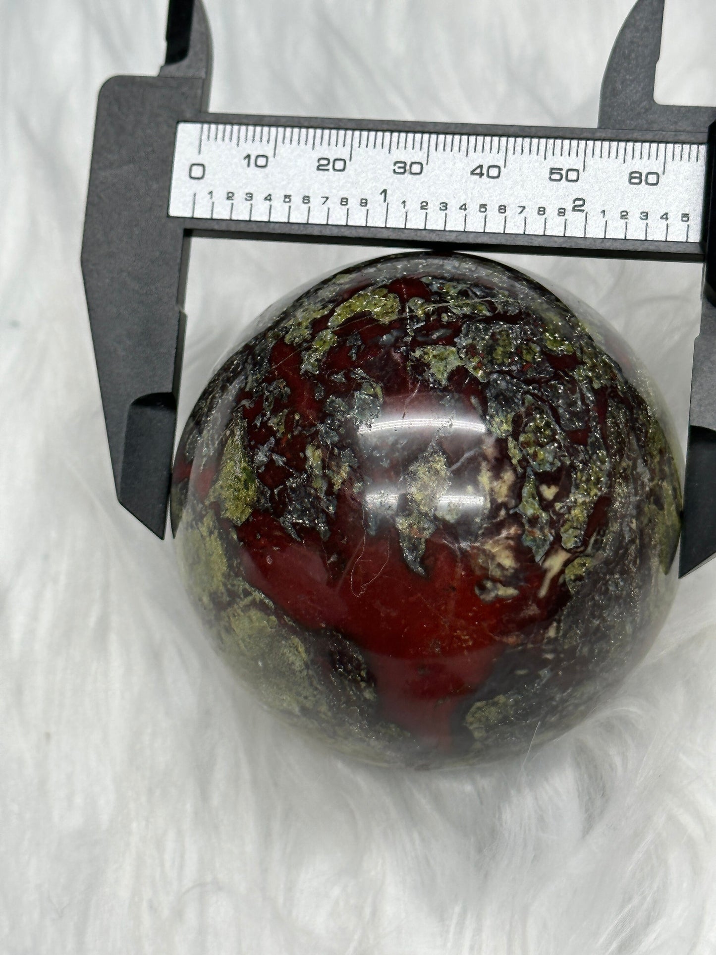 Dragon Bloodstone Crystal Sphere - 84mm