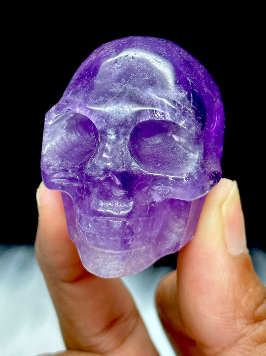 Beautiful Quality Amethyst Crystal Skull