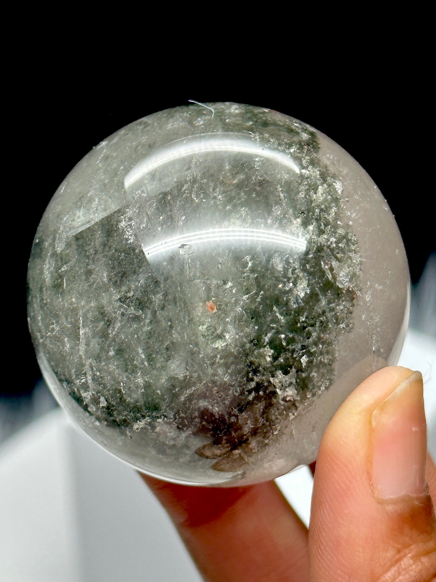 Garden Quartz Crystal Sphere