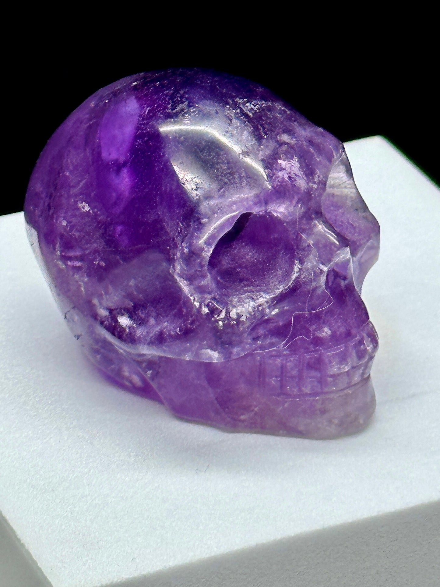 Beautiful Quality Amethyst Crystal Skull