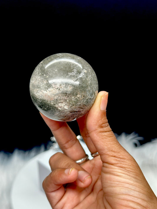 Beautiful Garden Quartz Sphere