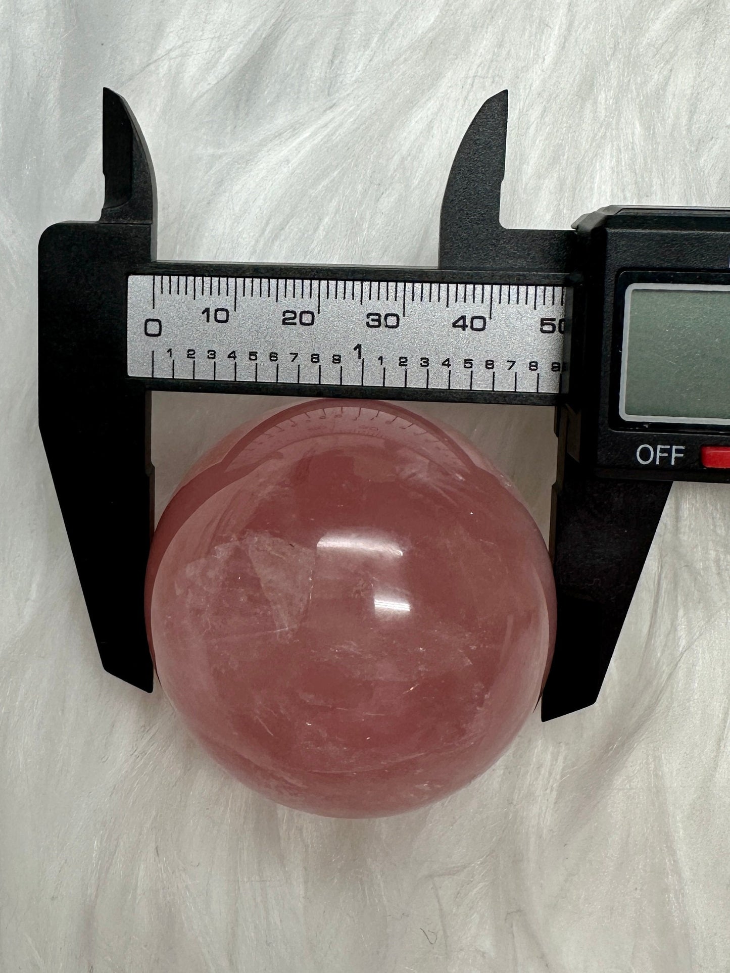 Mozambique Rose Quartz Crystal Sphere