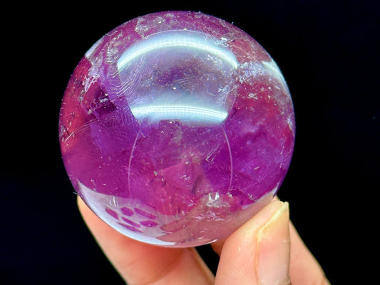 Amethyst Crystal Sphere - 2.6 inches