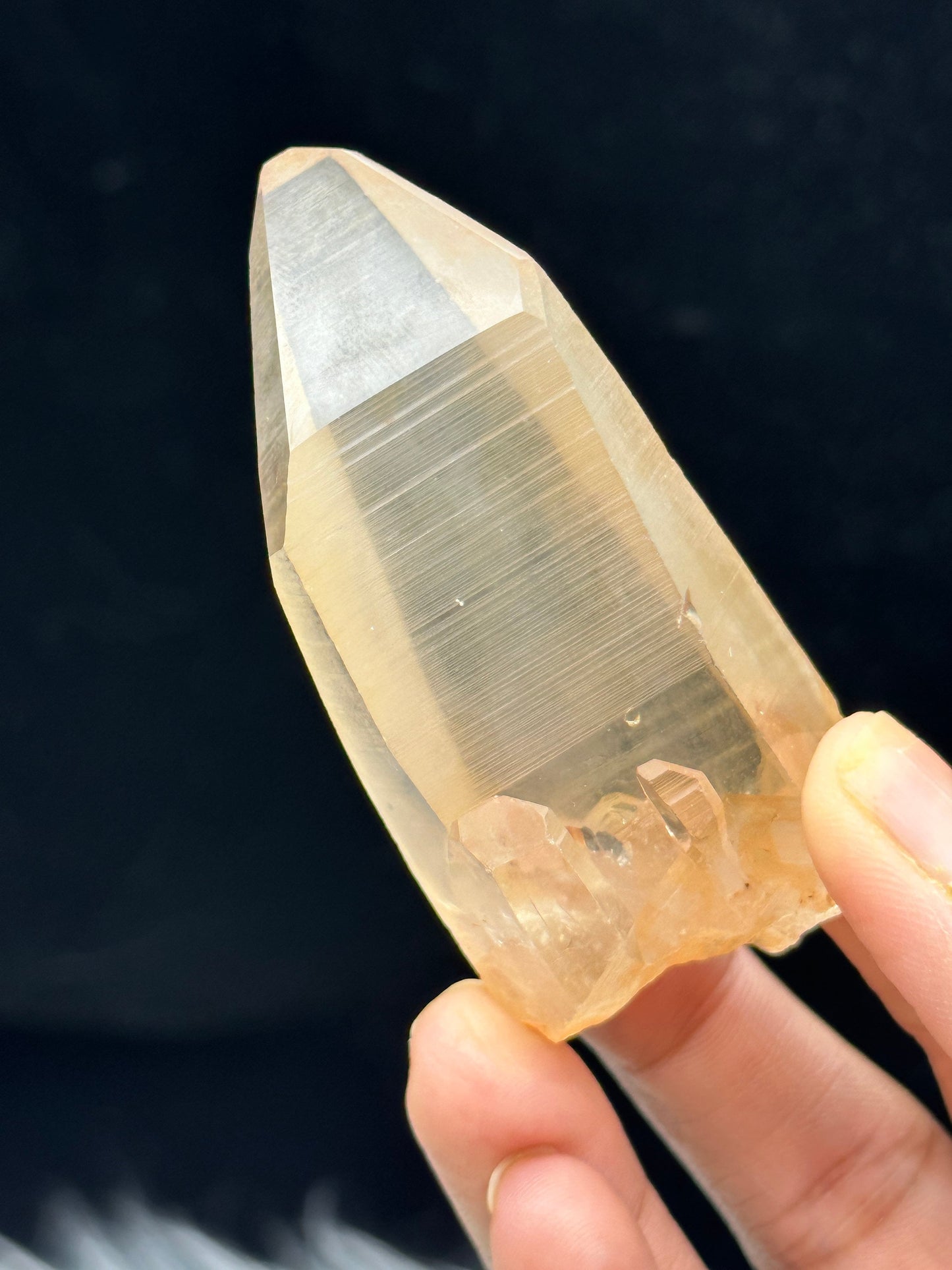 Beautiful Rare Citrine Lemurian Seed Crystal