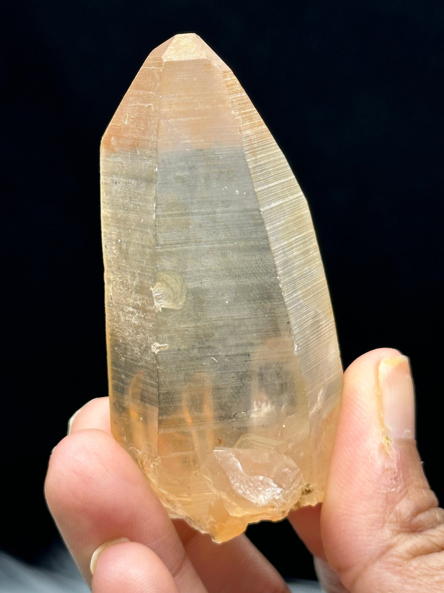 Beautiful Rare Citrine Lemurian Seed Crystal