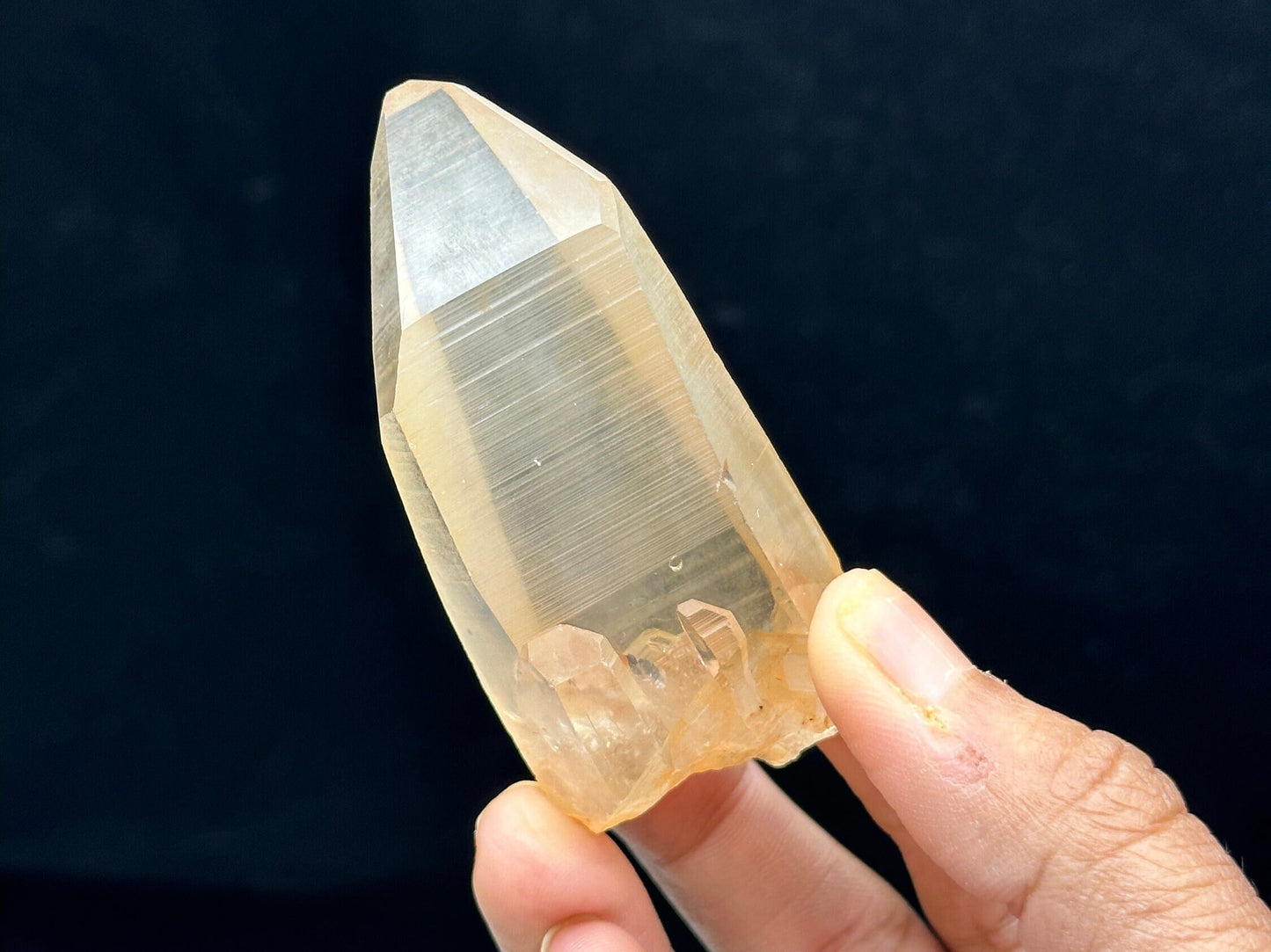 Beautiful Rare Citrine Lemurian Seed Crystal