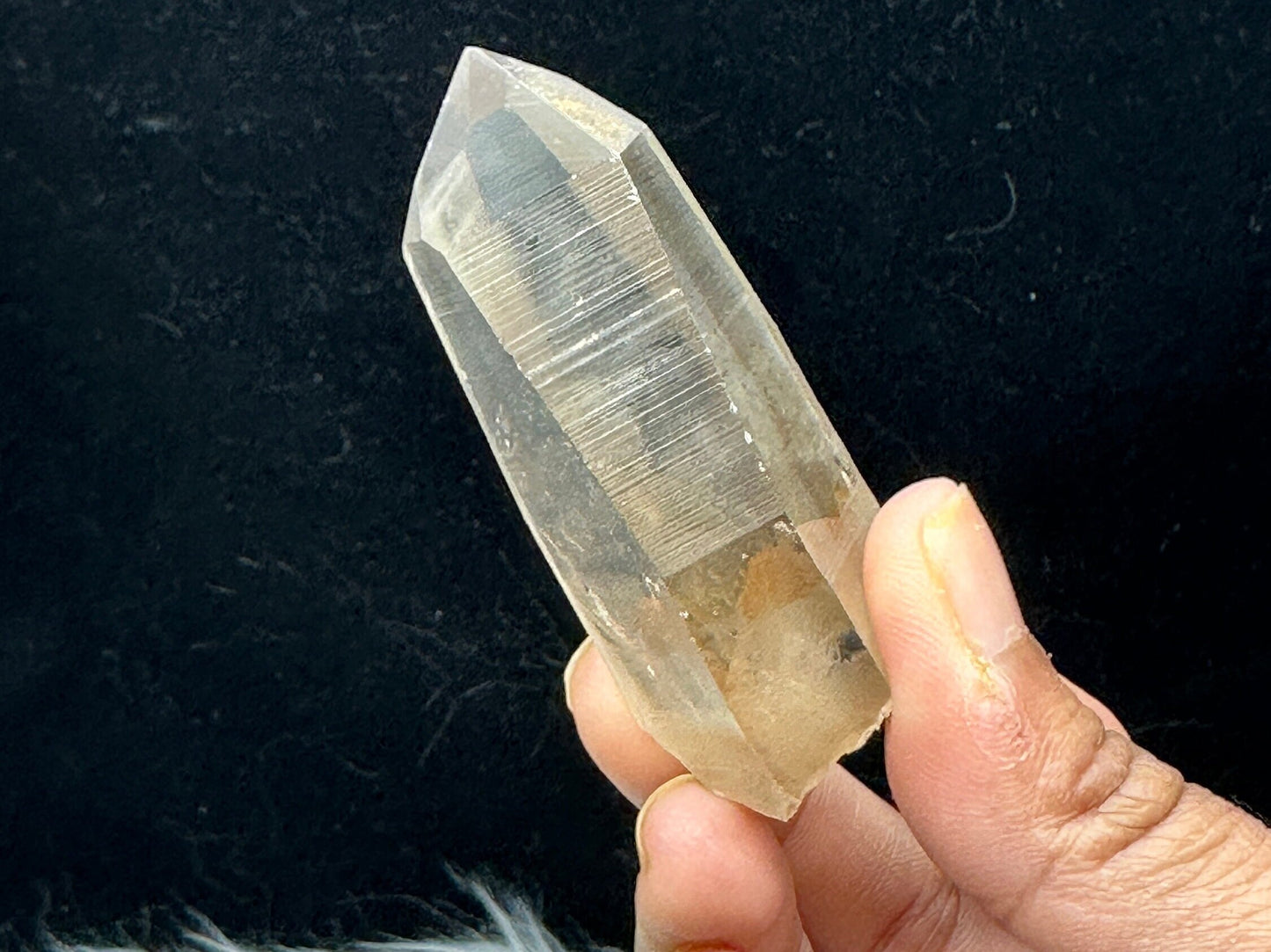 Rare Citrine Lemurian Seed Crystal