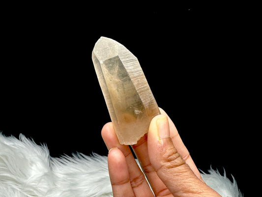 Raw natural Citrine Lemurian Seed Crystal