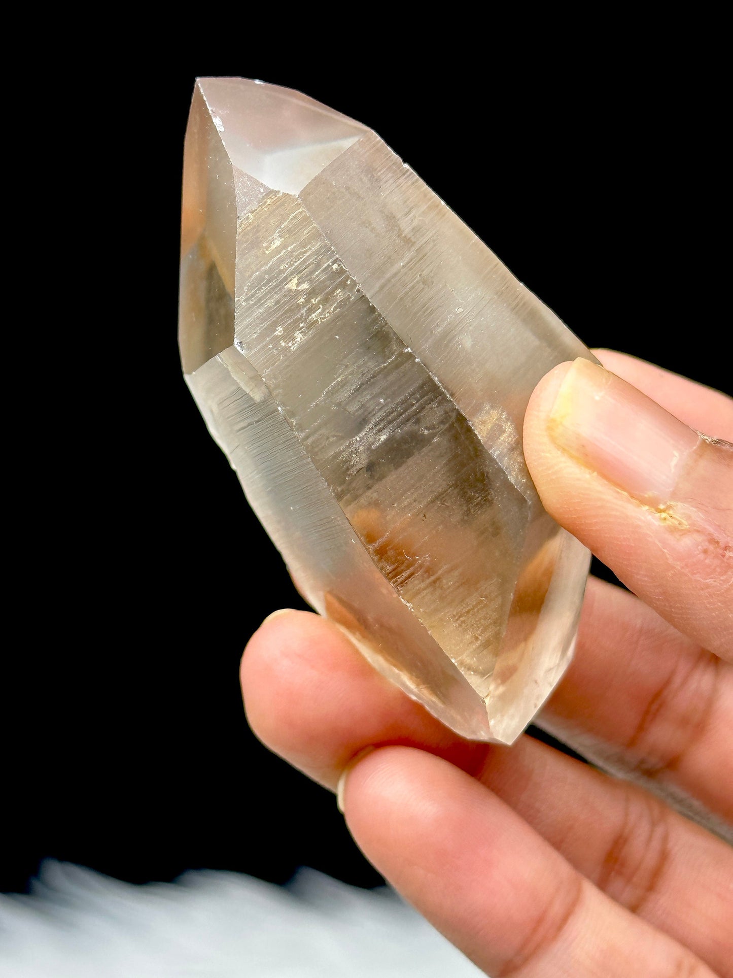 High Quality Citrine Lemurian Seed Crystal