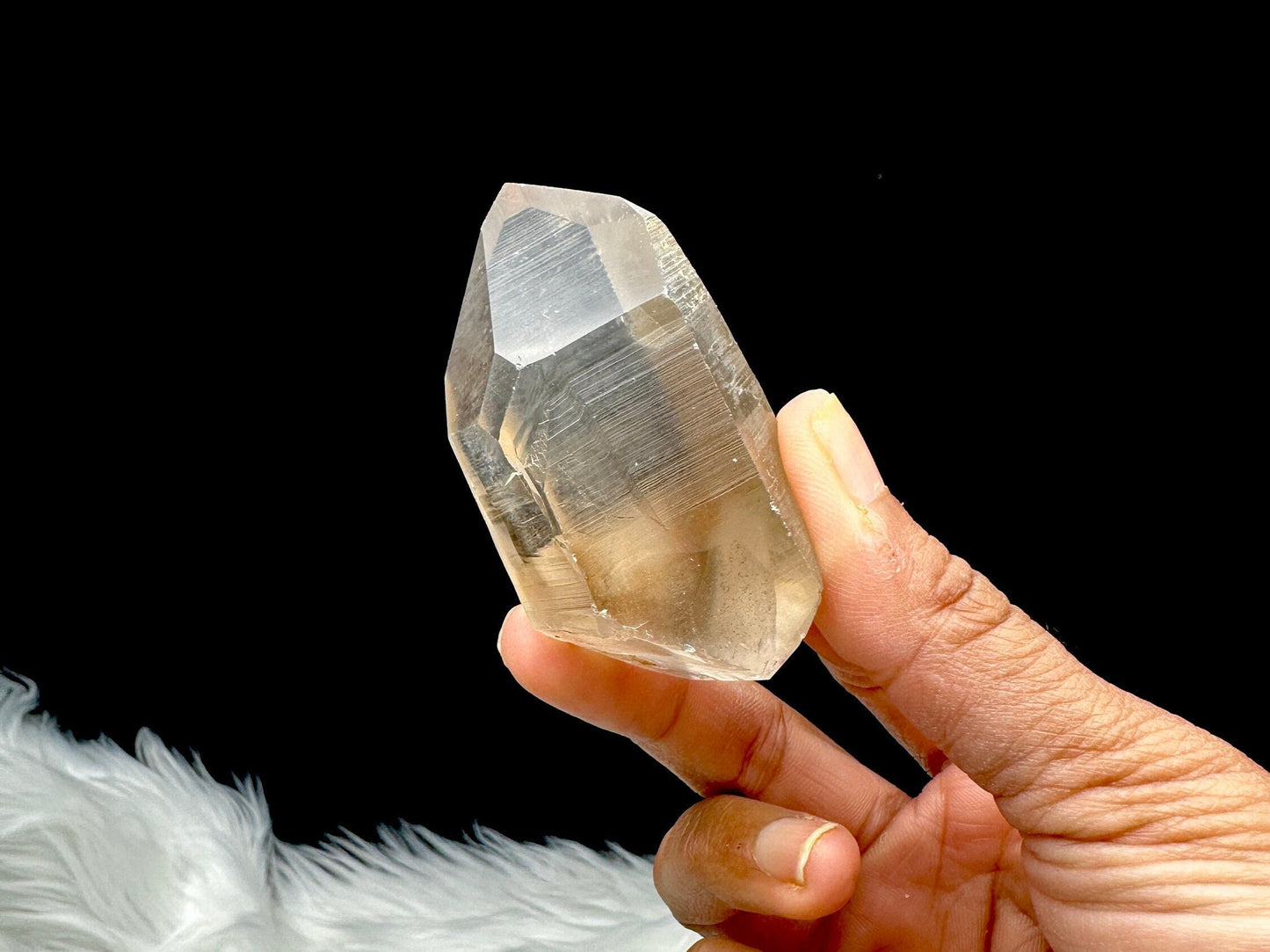 High Quality Citrine Lemurian Seed Crystal