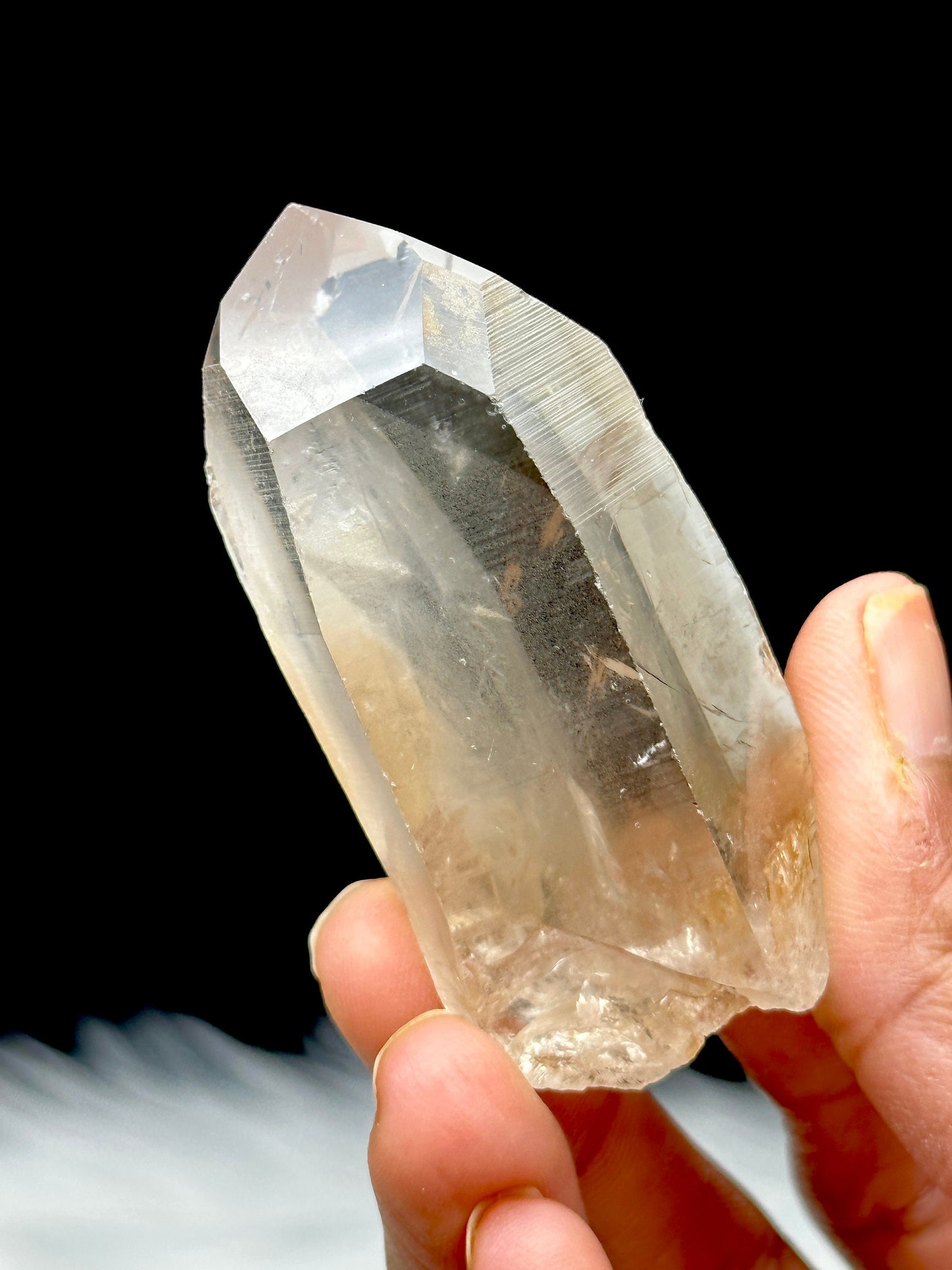 Raw Citrine Lemurian Seed Crystal - High Quality