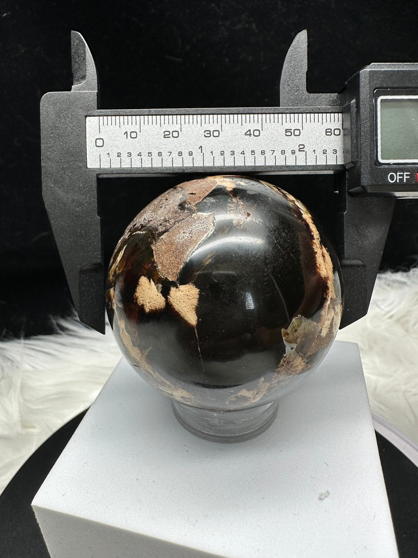 Dominican Amber Sphere, High quality Amber