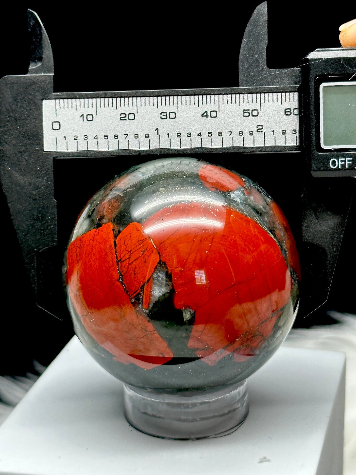 African Bloodstone Sphere