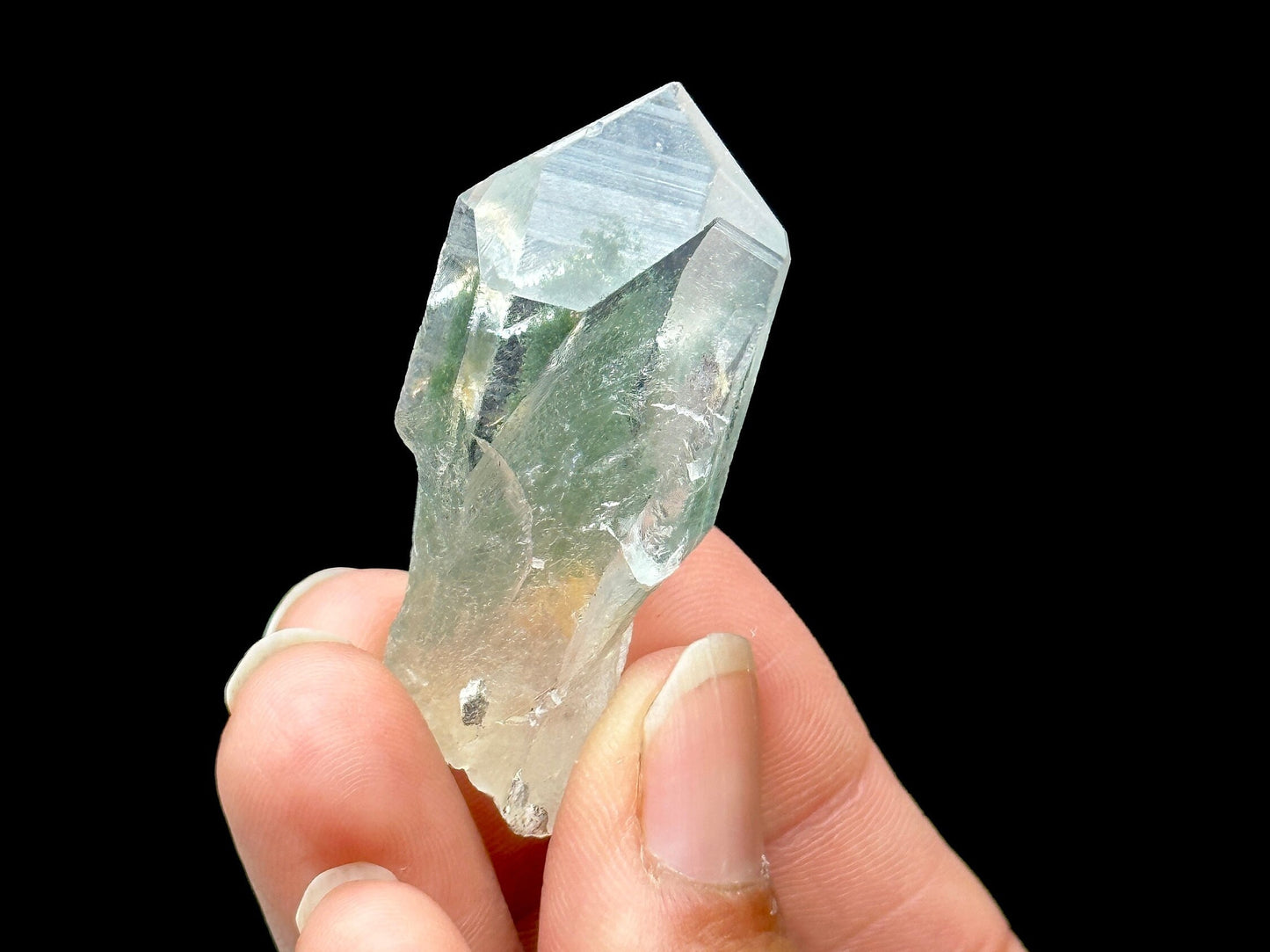 Himalayan Chlorite Quartz Raw Crystal Specimen