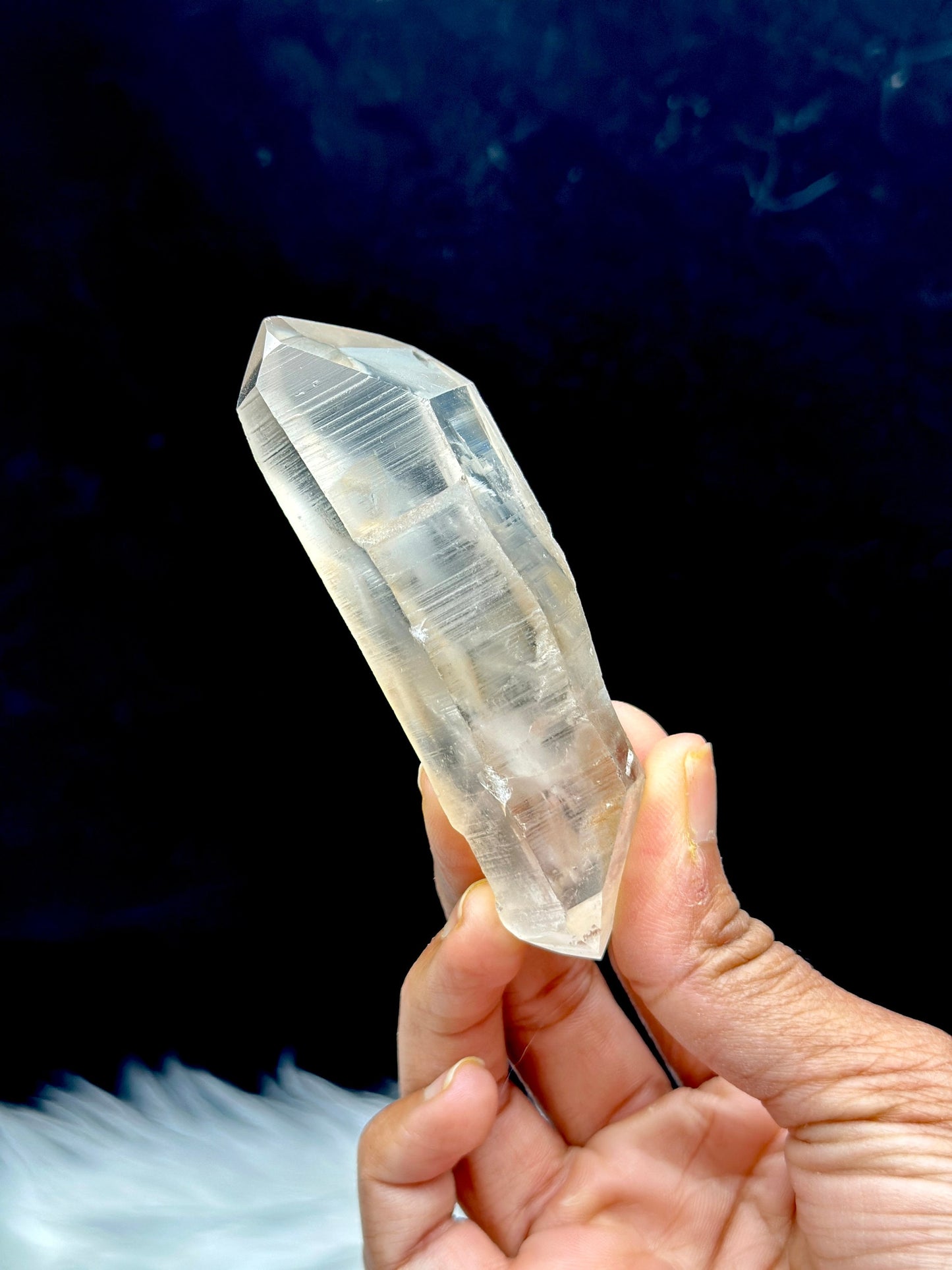 Natural Citrine Lemurian Seed Crystal