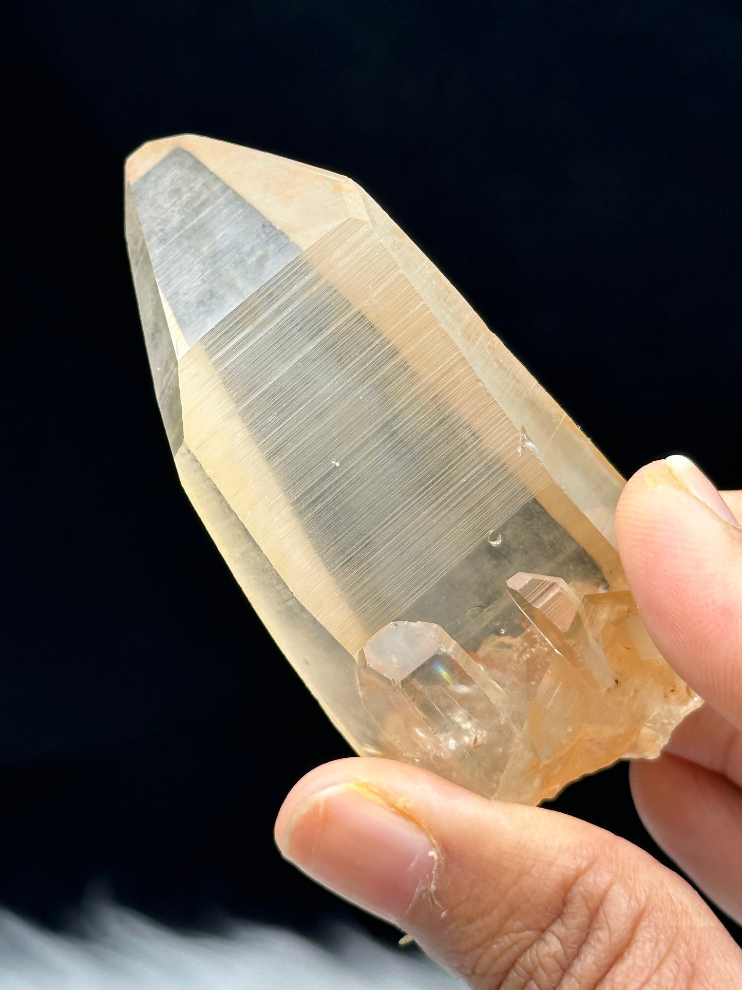 Beautiful Rare Citrine Lemurian Seed Crystal