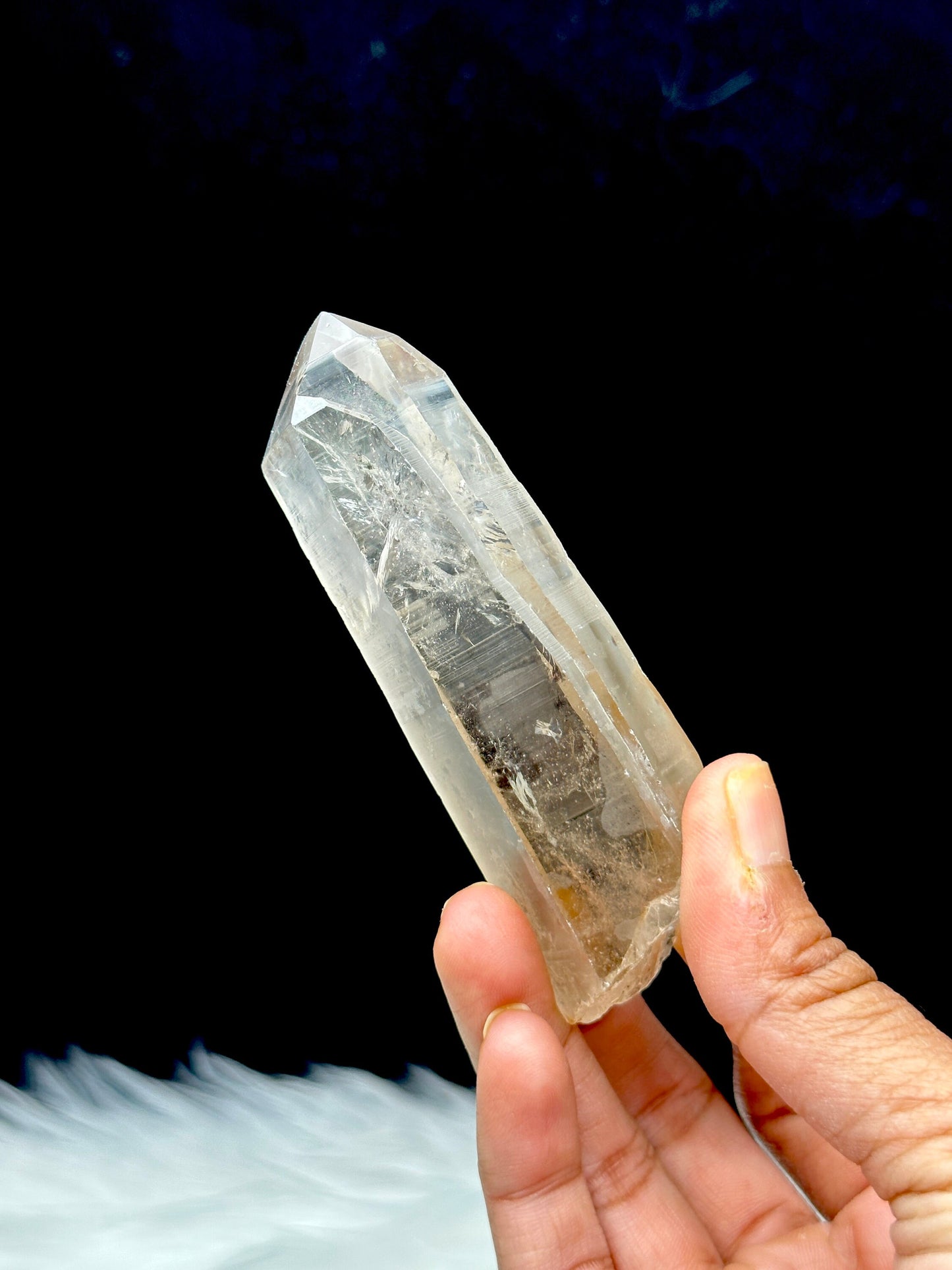 Raw Citrine Lemurian Seed Crystal