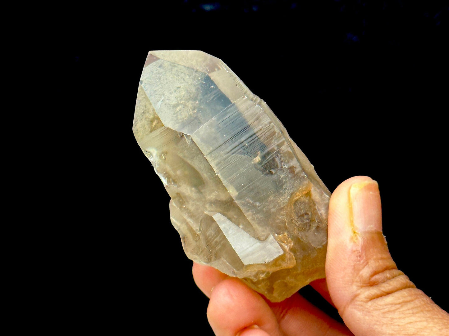 Citrine Lemurian Seed Crystal