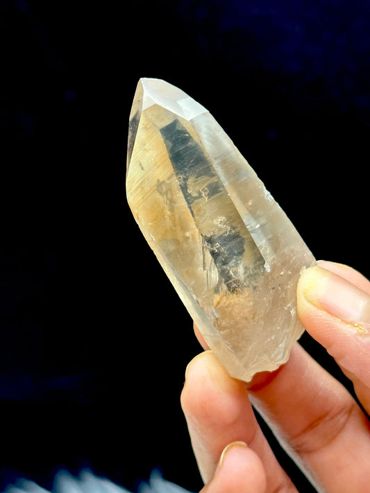 High Quality Citrine Lemurian Seed Crystal