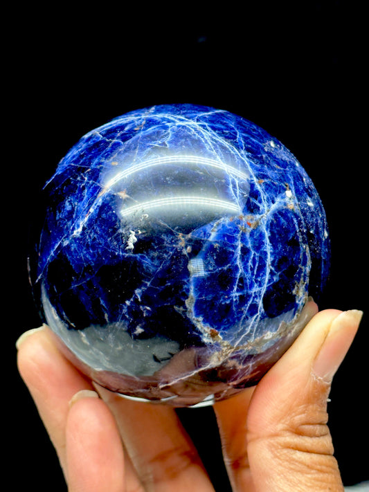 Sodalite Crystal Sphere