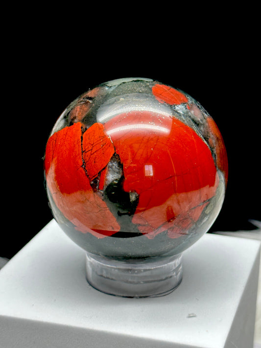 African Bloodstone Sphere